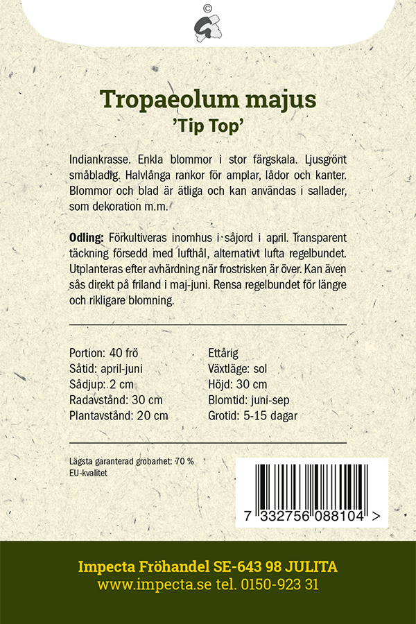 Pensaskrassi 'Tip Top'