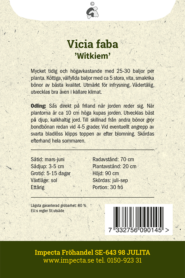 Härkäpapu 'Witkiem'