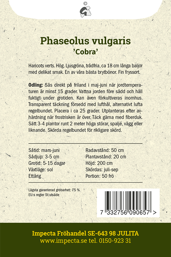 Störbrytböna 'Cobra'