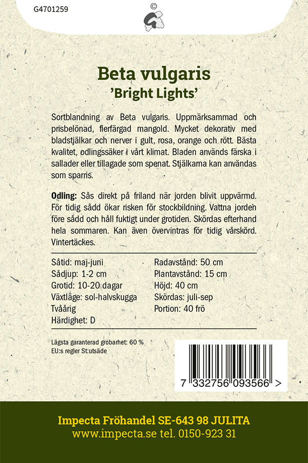 Lehtimangoldi 'Bright Lights'