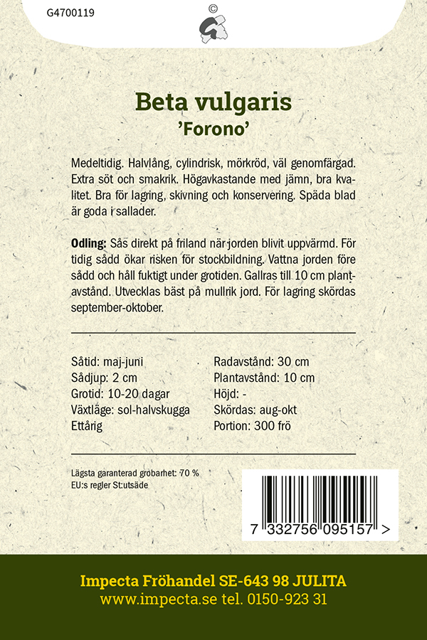 Beta vulgaris