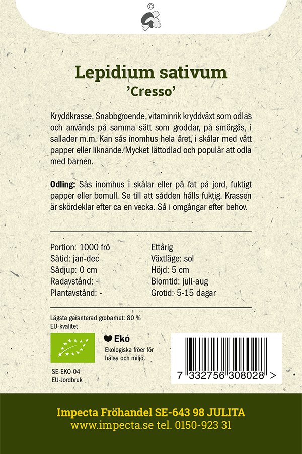 LUOMU Vihanneskrassi 'Cresso