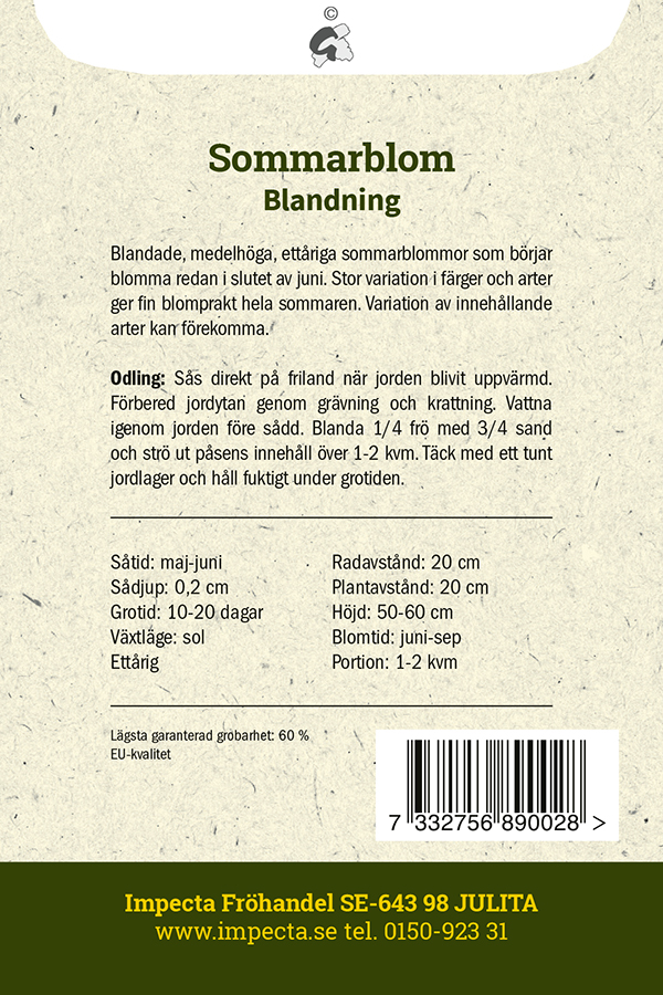 Ängsblandning 'Sommarblom'