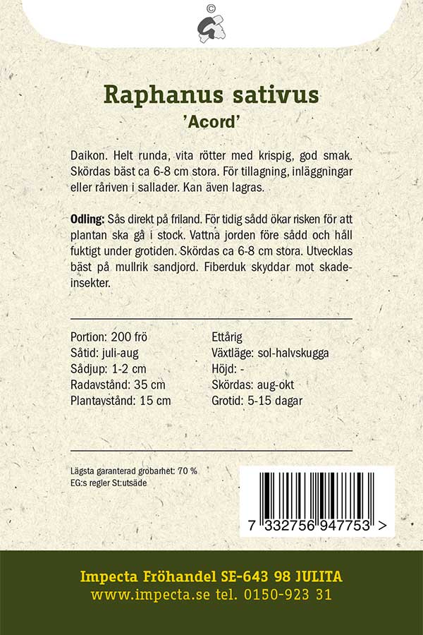 Retikka 'Acord'