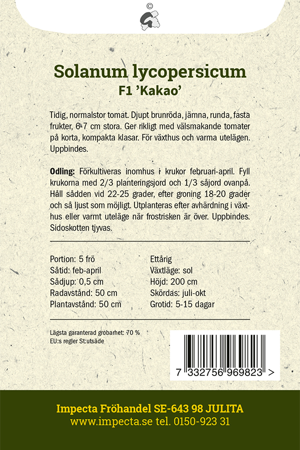 Tomat F1 'Kakao'