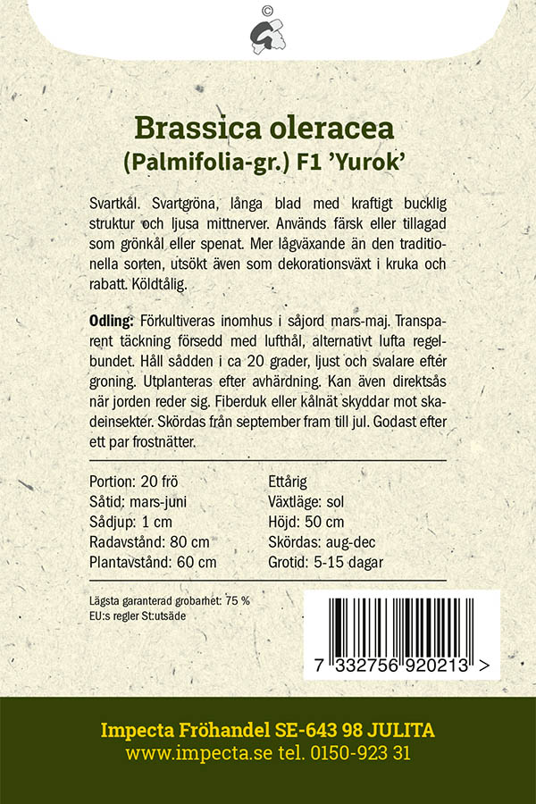 Palmkål F1 'Yurok'