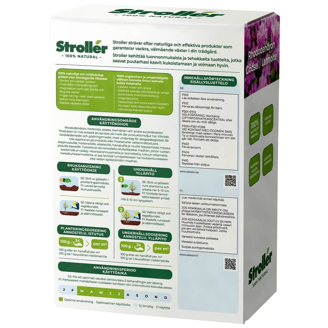 Rhododendrongödsel Stroller 1 kg