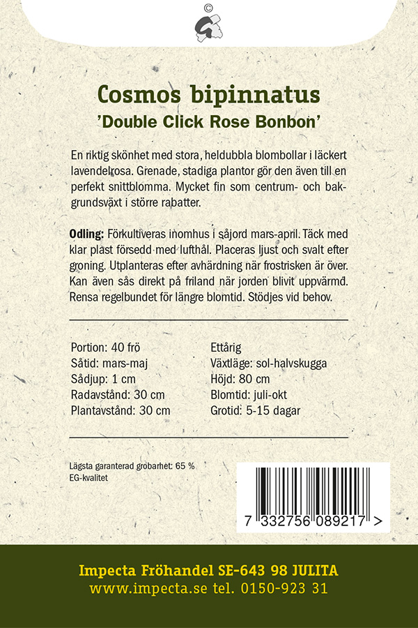 Rosenskära 'Double Click Rose Bonbon'