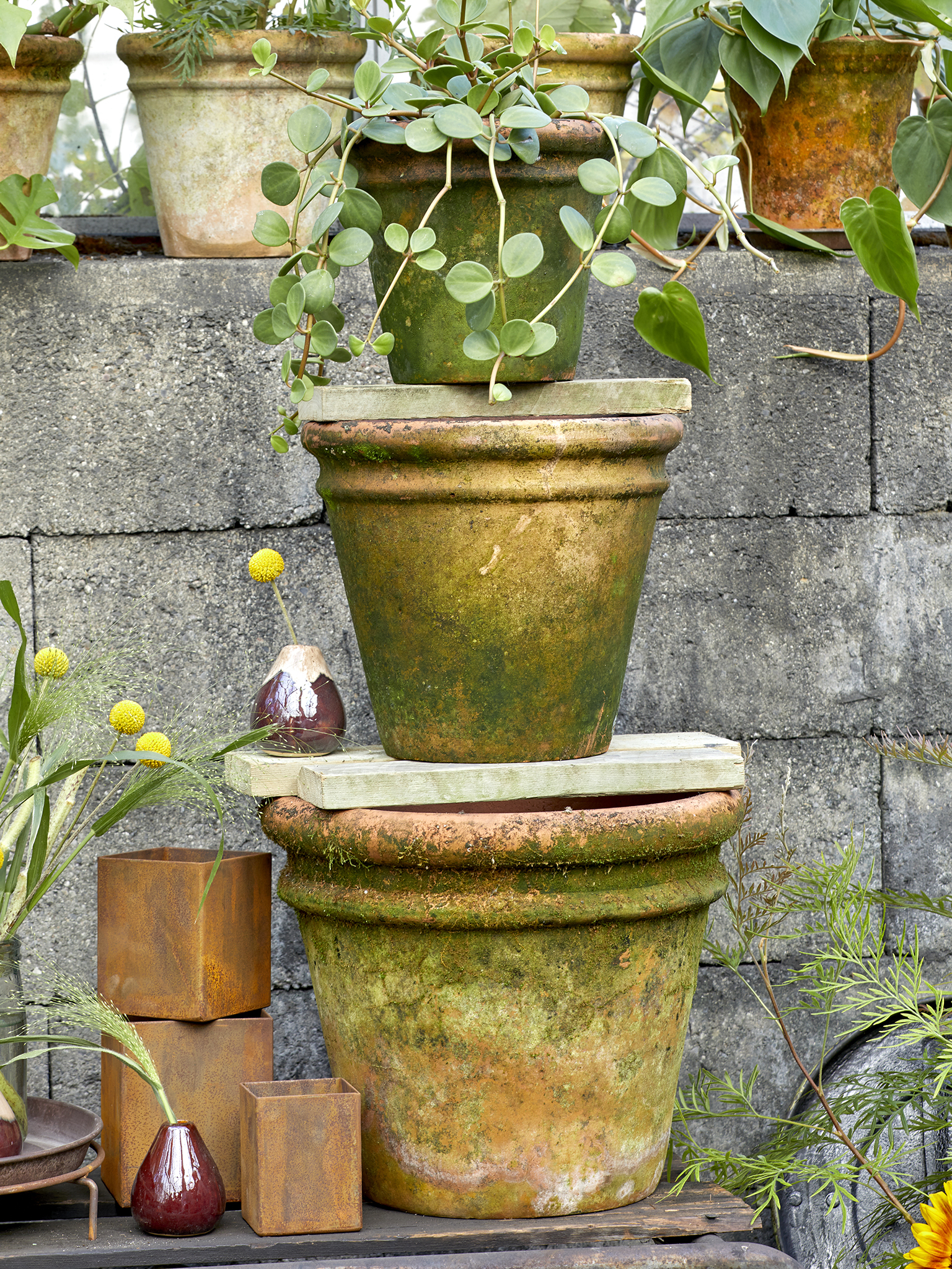 Grethe Natur Patina 48 cm 