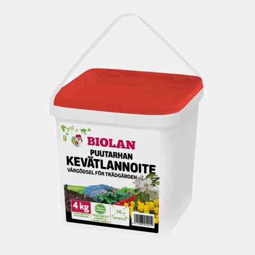 Puutarhan kevätlannoite 4 kg