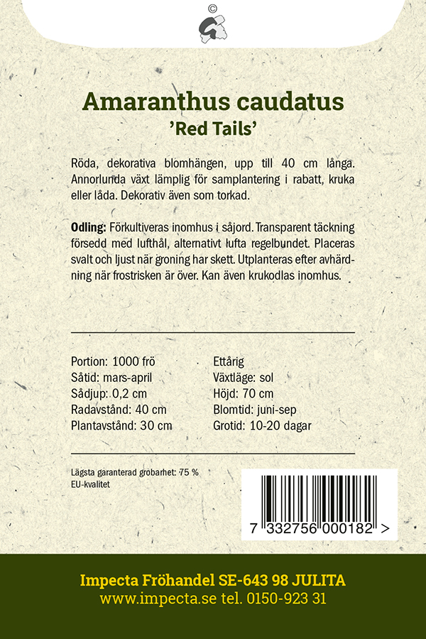 Rävsvans 'Red Tails'