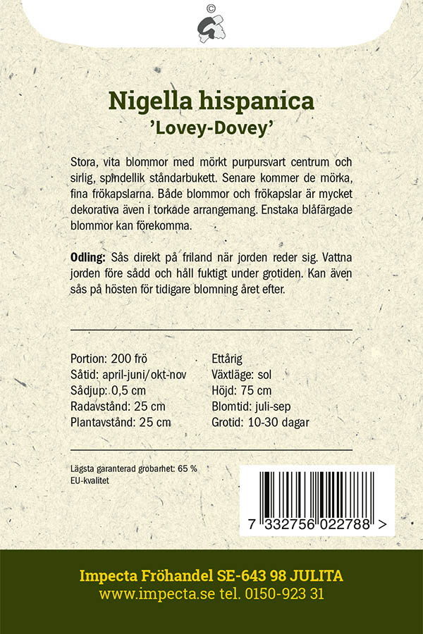 Spanska Jungfrun 'Lovey-Dovey'