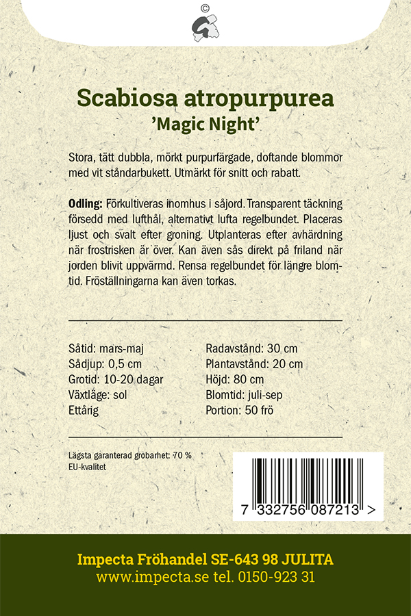 Koreatörmäkukka 'Magic Night'