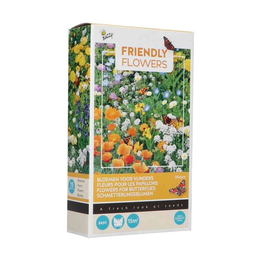 Blommix för fjärilar 15 m²