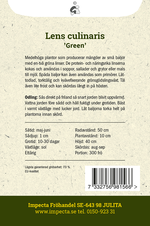 Linssi 'Green'