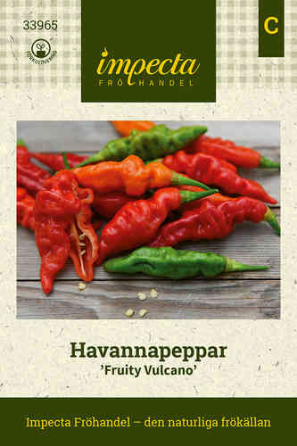 Havannapeppar 'Fruity Vulcano'