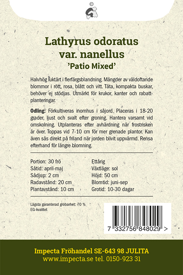 Dvärgluktärt 'Patio mixed'