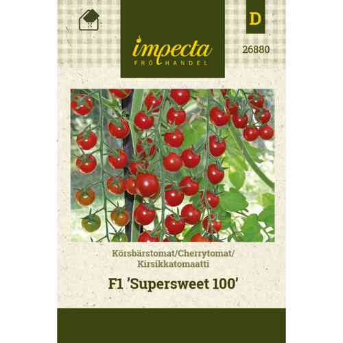 Körsbärstomat F1 'Supersweet 100' Körsbärstomat F1 'Supersweet 100'