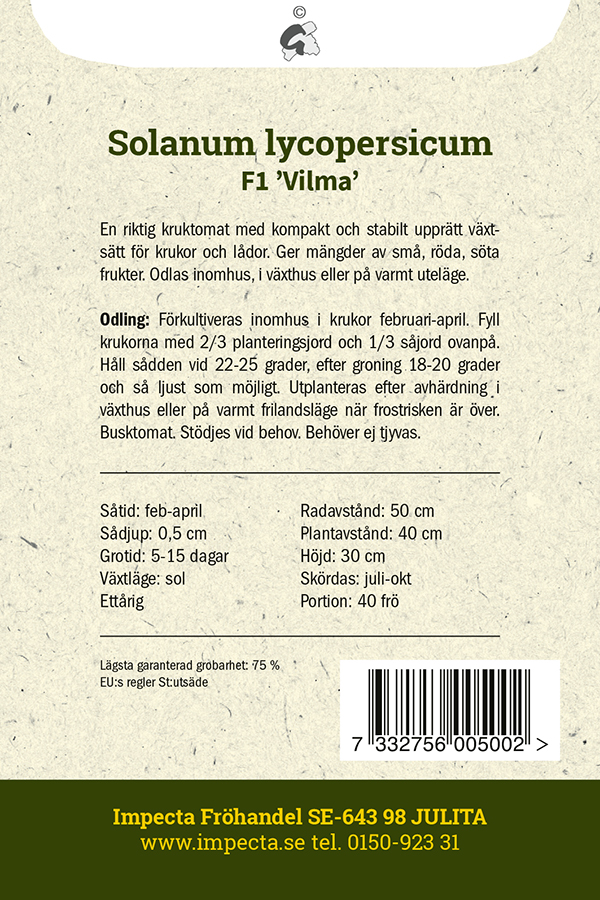 Körsbärstomat 'Vilma'
