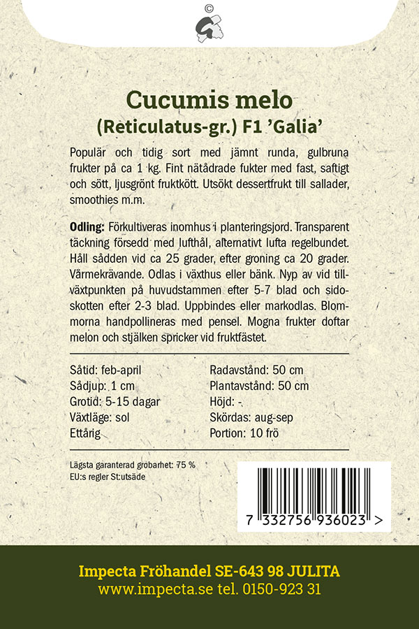 Nätmelon F1 'Galia'