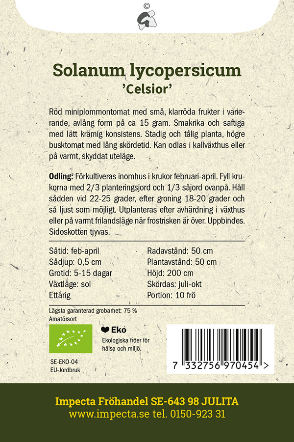 EKO Plommontomat 'Celsior'