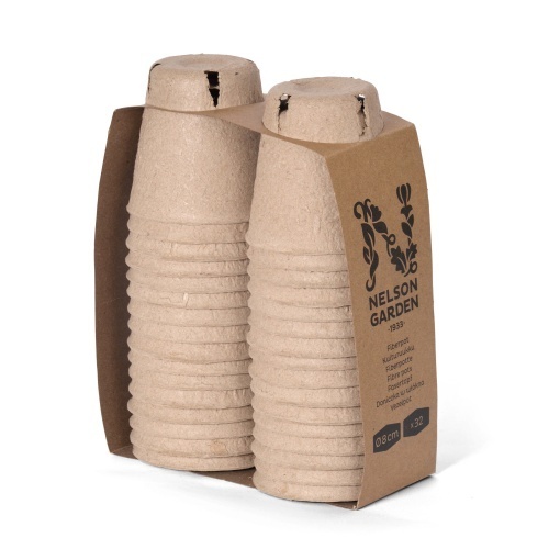 Fiberkruka, rund 8 cm, 32 st/förp