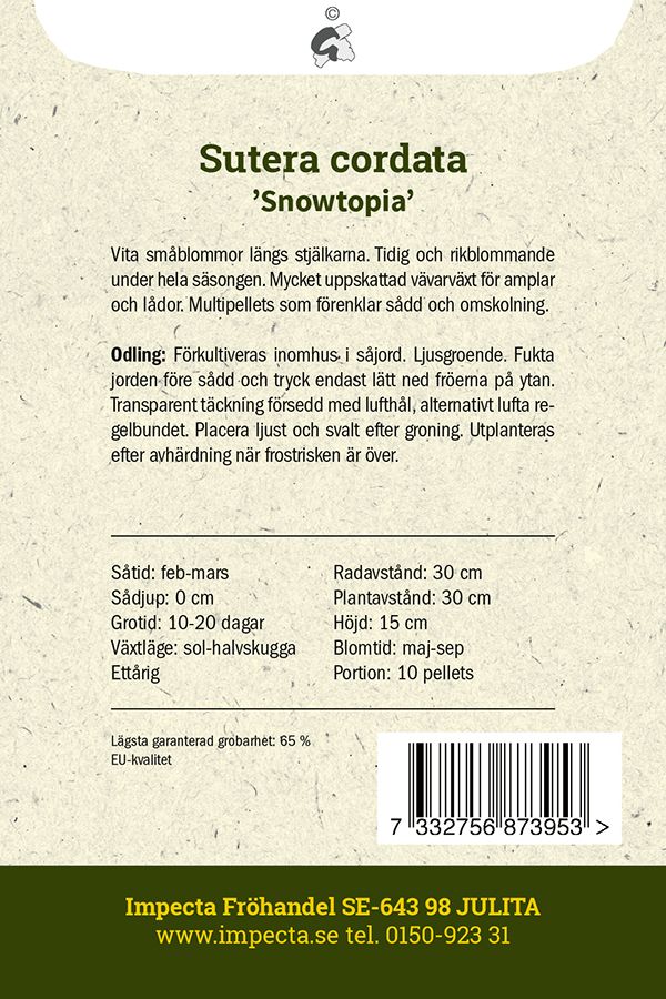 Snöflinga 'Snowtopia'