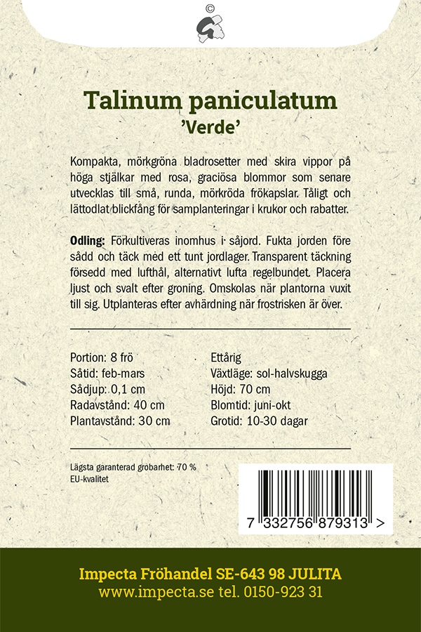 Bärnstensvippa 'Verde'