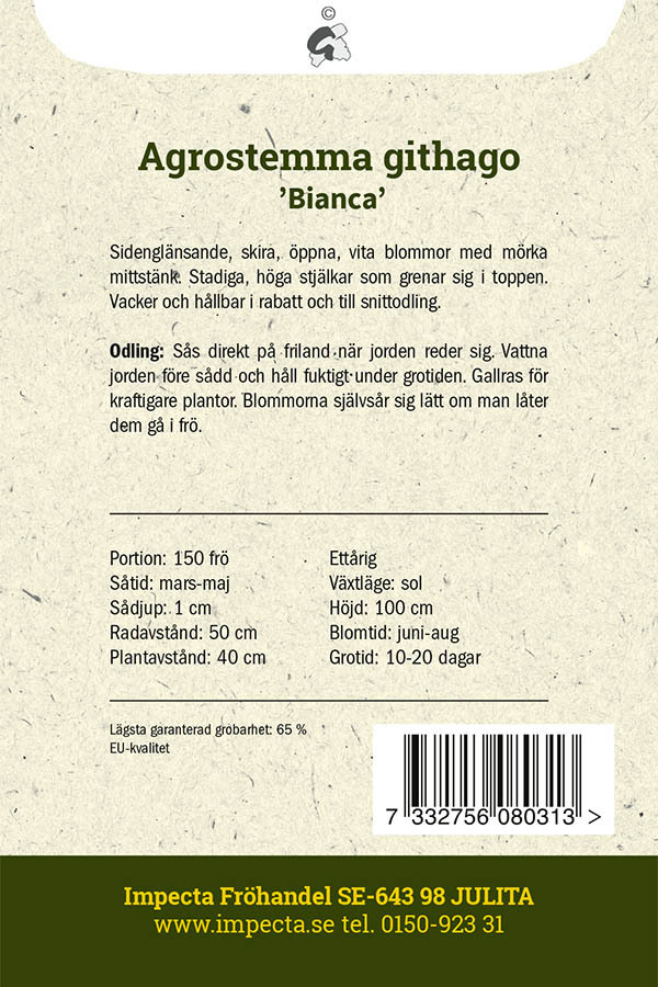 Aurankukka 'Bianca'