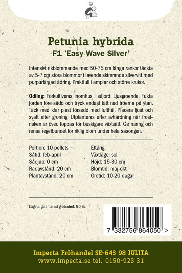 Hängpetunia F1 'Easy Wave Silver'