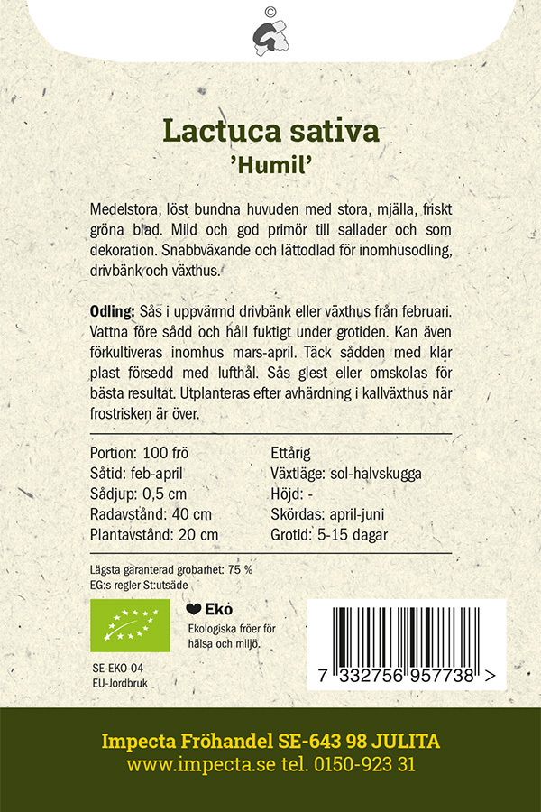 Drivsallat 'Humil'