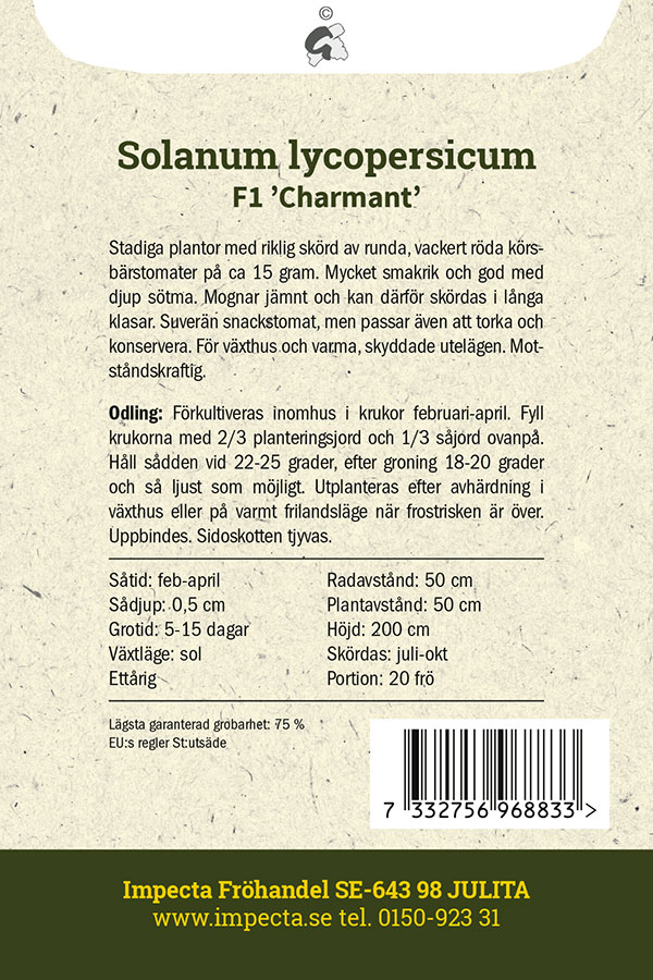  Körsbärstomat F1 'Charmant'