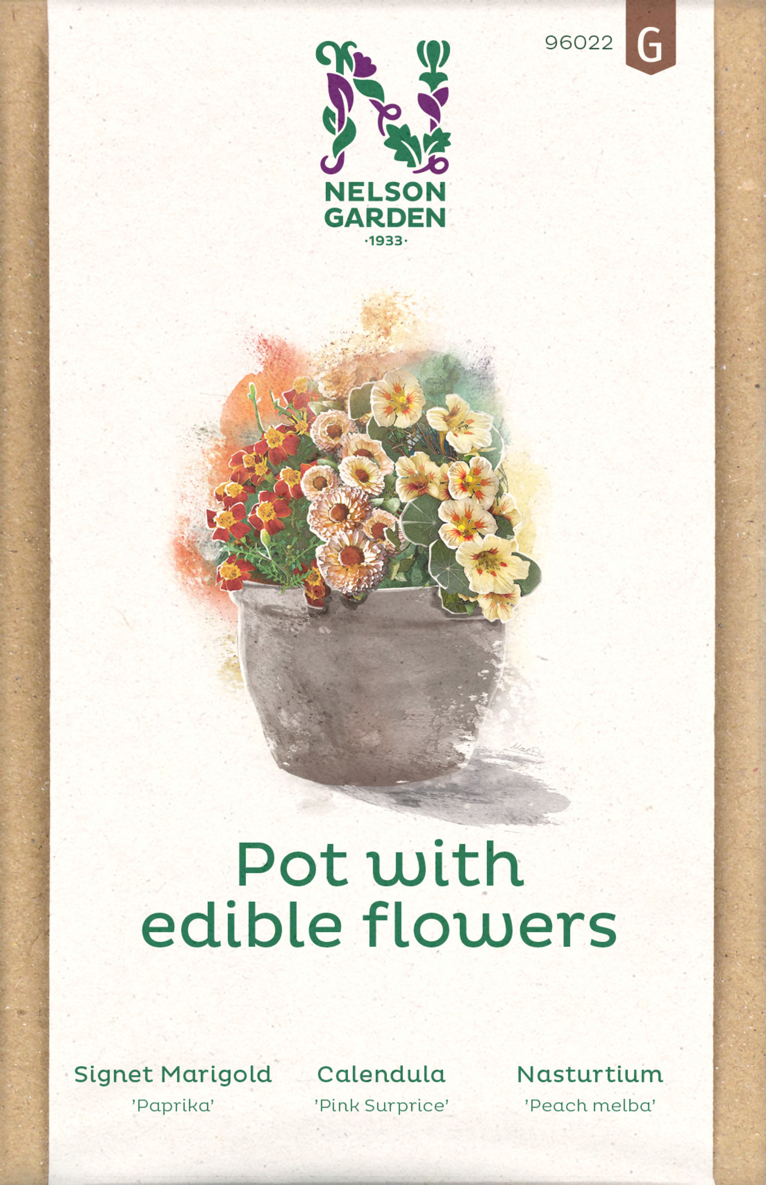 Ätbara blommor mix 3 in 1