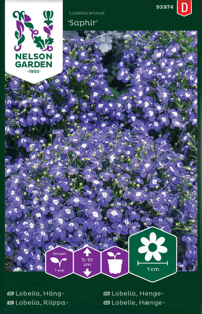 Hänglobelia 'Saphir'