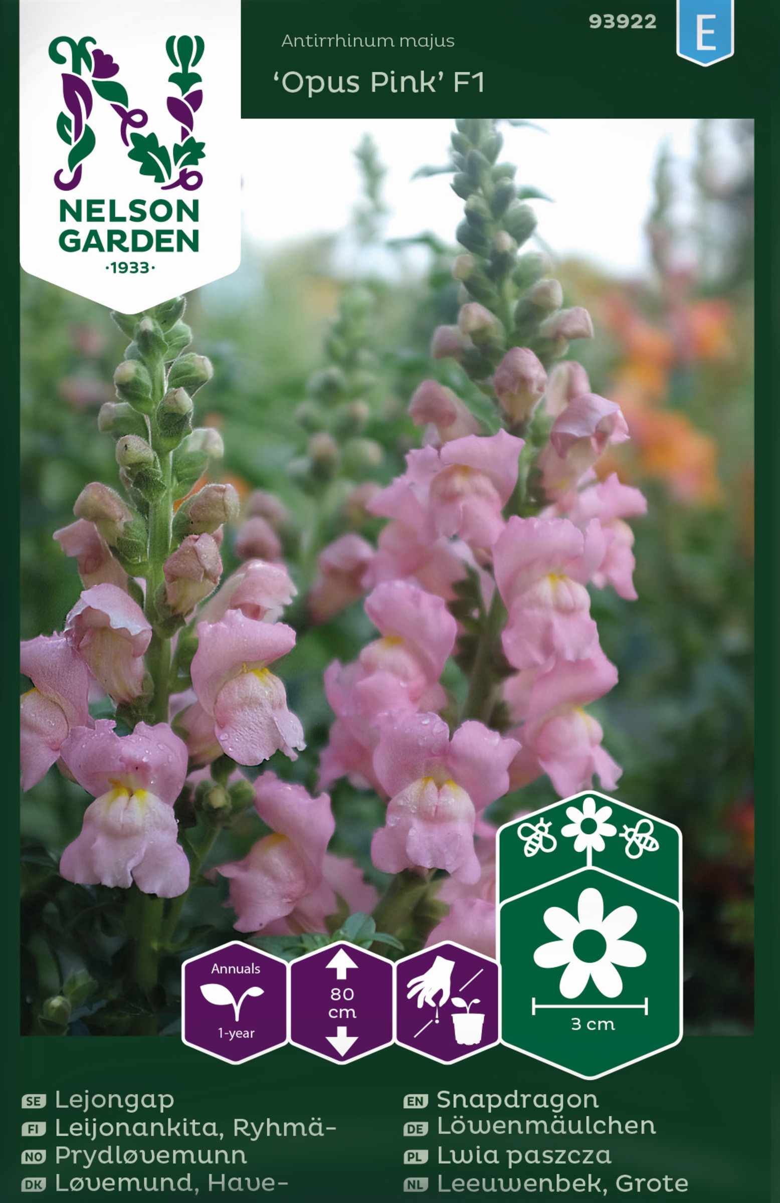 Lejongap 'Opus Pink' F1