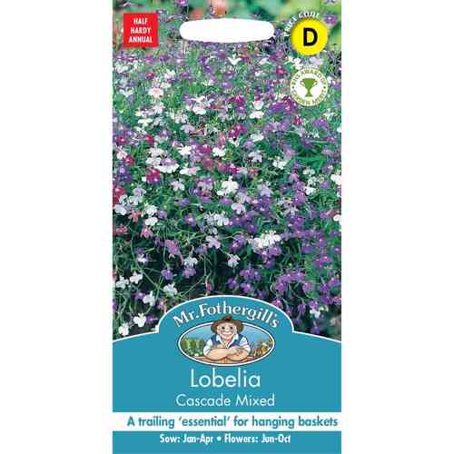 Riippalobelia 'Cascade Mixed' 