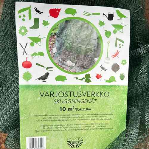 Varjostusverkko 10 m2