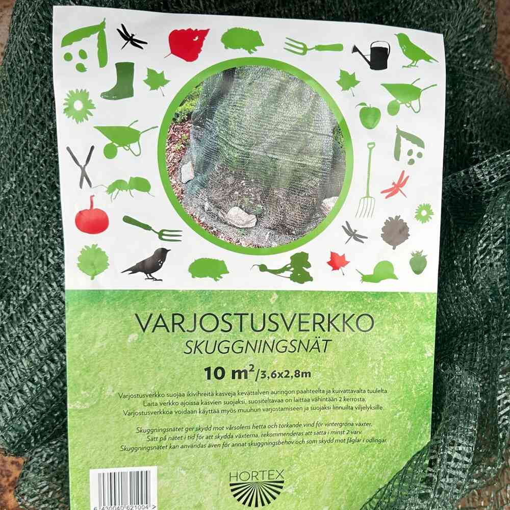 Varjostusverkko 10 m2