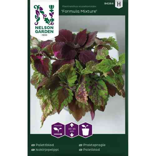 Palettblad 'Formula Mixture'