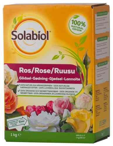 Ruusulannoite Solabiol 1 kg